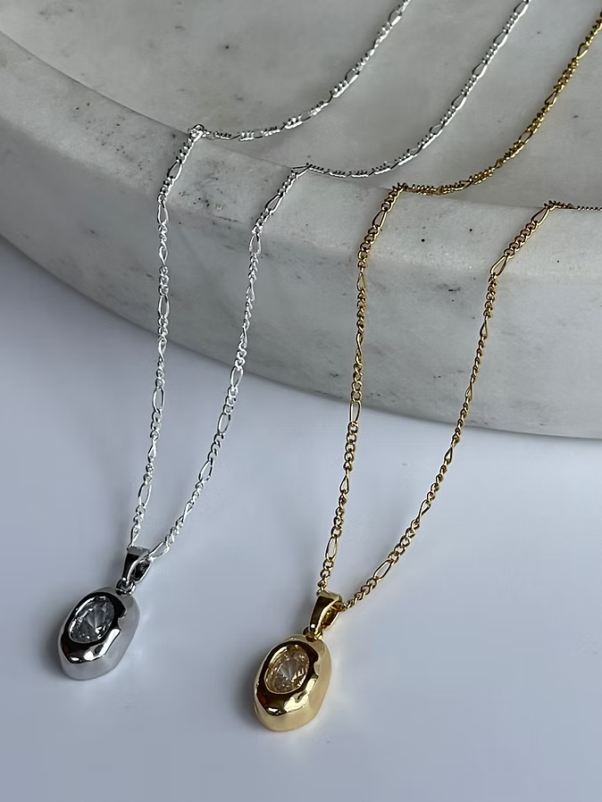 Gem Drop Necklace