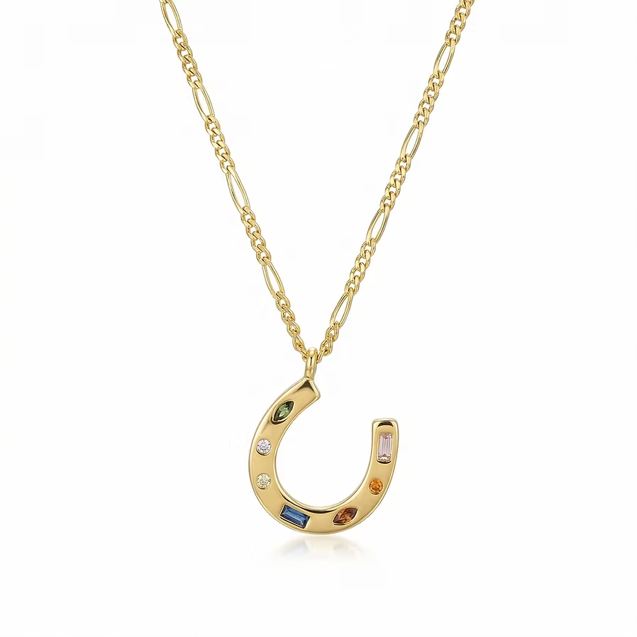 Lucky Horseshoe Necklace