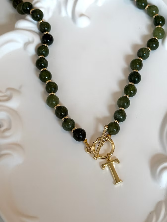 Peridot Charm Necklace