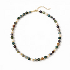 Jasper Pearl Necklace