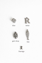 Rosette Charm Necklace