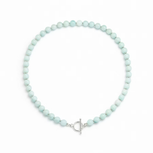 Amazonite Charm Necklace