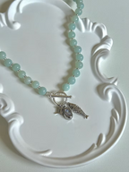 Amazonite Charm Necklace