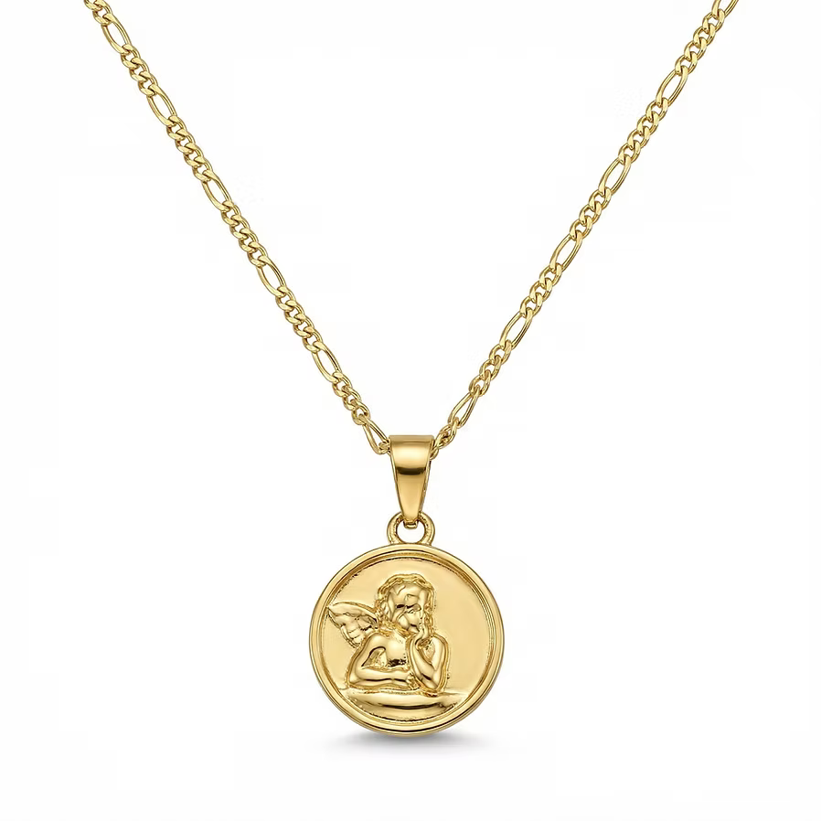 Angel Coin Necklace