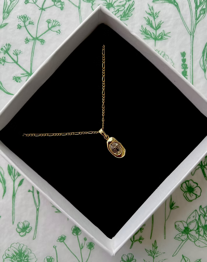 Gem Drop Necklace