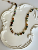 Jasper Pearl Necklace