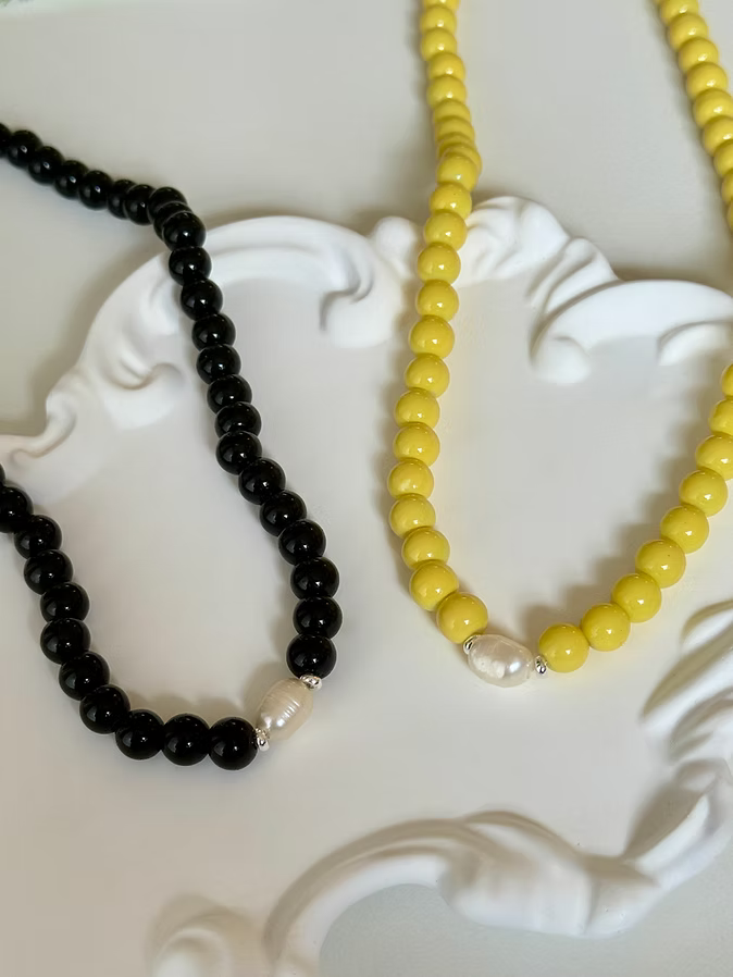 Butter Pearl Necklace