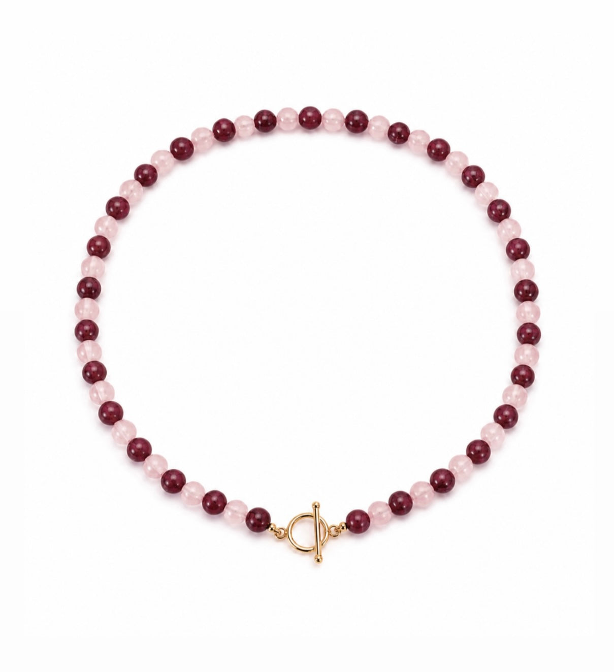 Rosette Charm Necklace