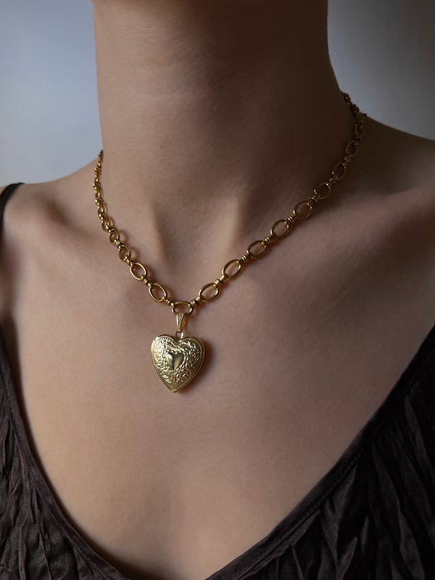 Heart Locket Necklace