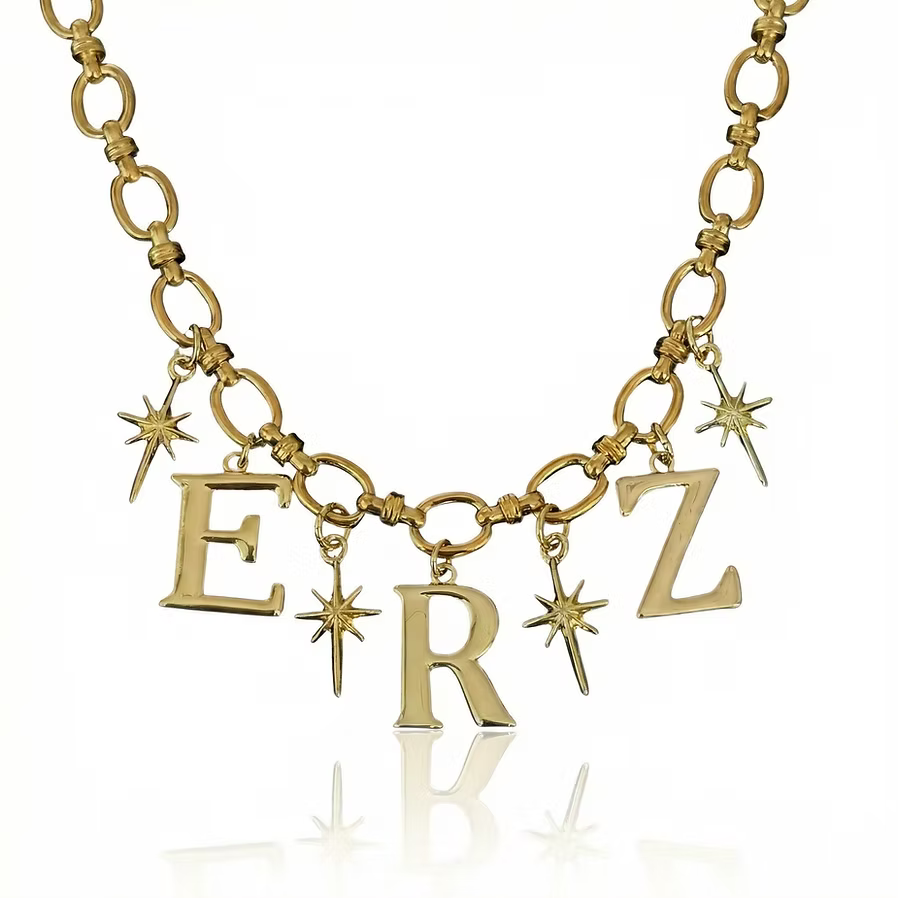 Star Initial Necklace